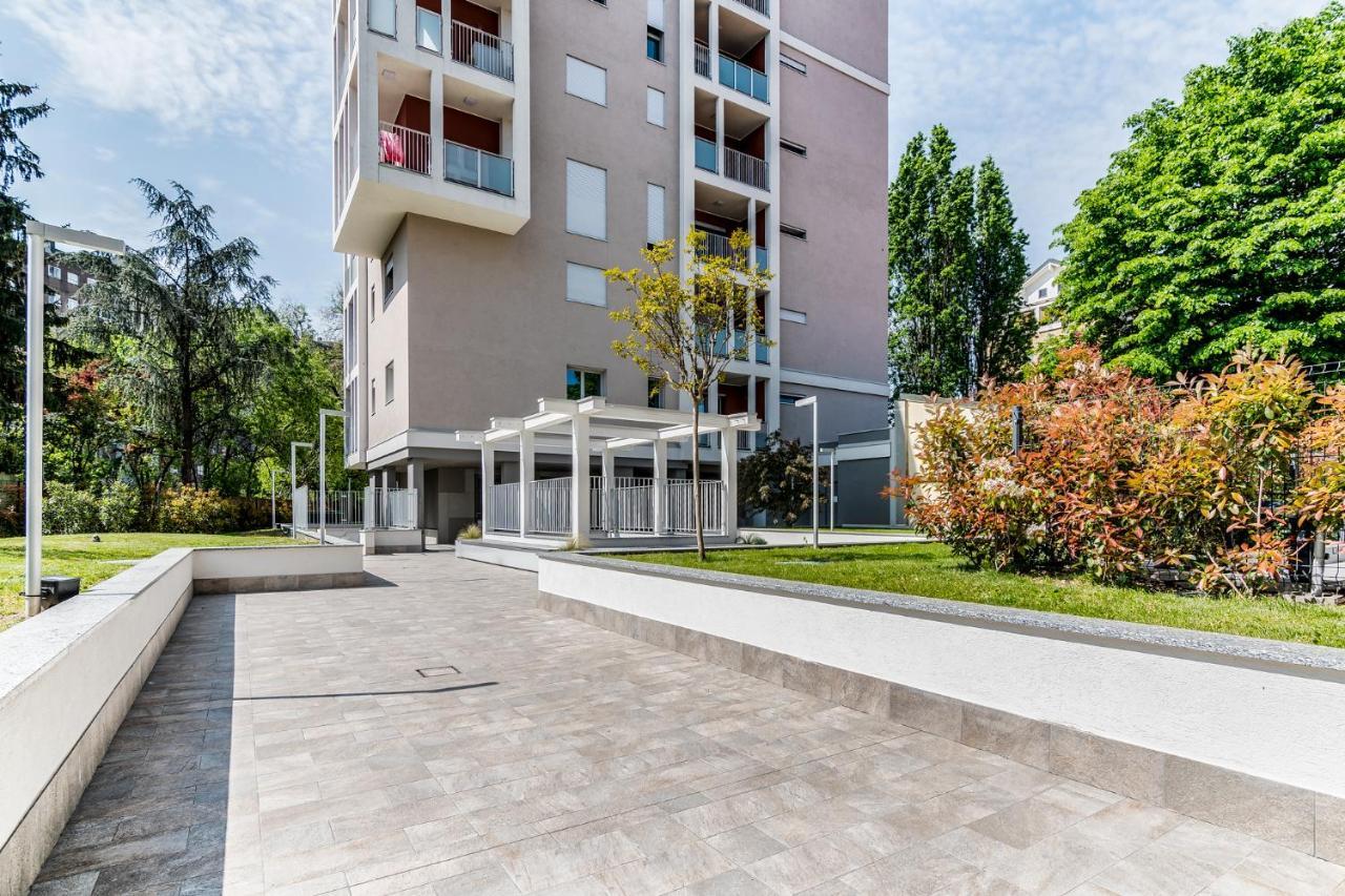 San Siro Green Con Garage Privato Milánó Kültér fotó